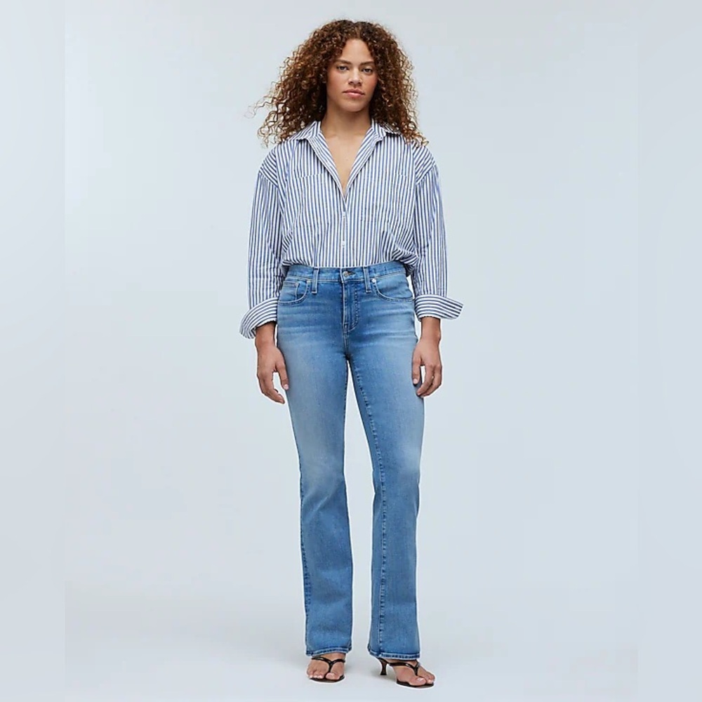 Madewell Kick Out Full-Length Jeans In Merrigan Wash Size W23 NWT